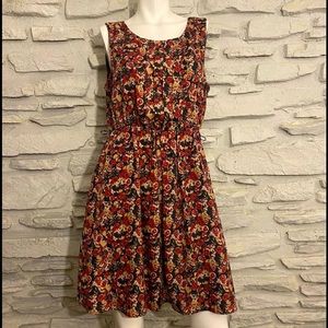 Forever 21 -Floral Print Dress - Size Med